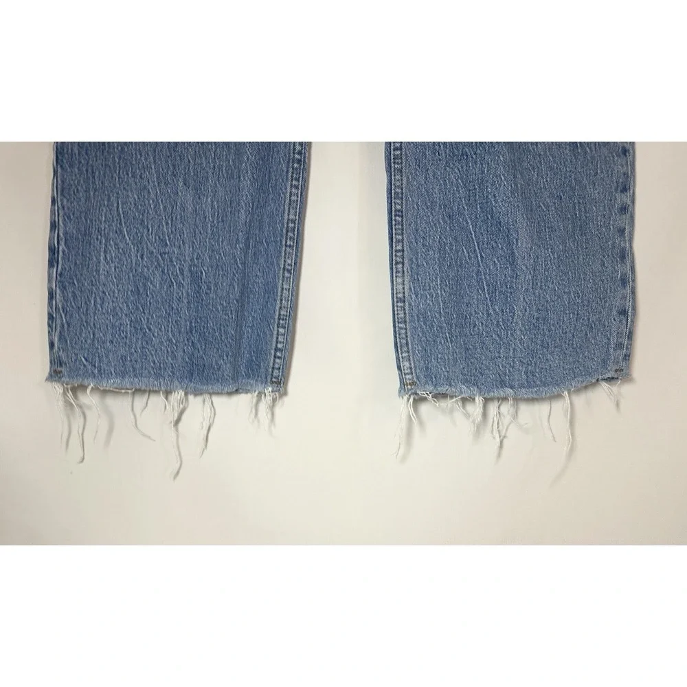 Abercrombie & Fitch Jeans Women 25/0 R Curve Love‎ 90s Relaxed Raw Hem High Rise